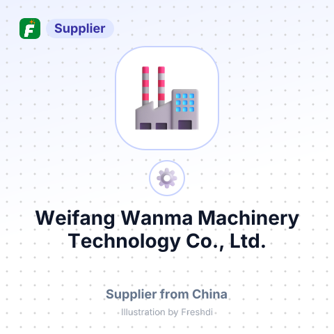 Weifang Wanma Machinery Technology Co., Ltd. – summary card, no photo uploaded yet