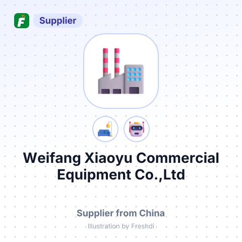 Weifang Xiaoyu Commercial Equipment Co.,Ltd – summary card, no photo uploaded yet