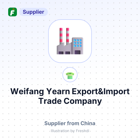 Weifang Yearn Export&Import Trade Company – summary card, no photo uploaded yet