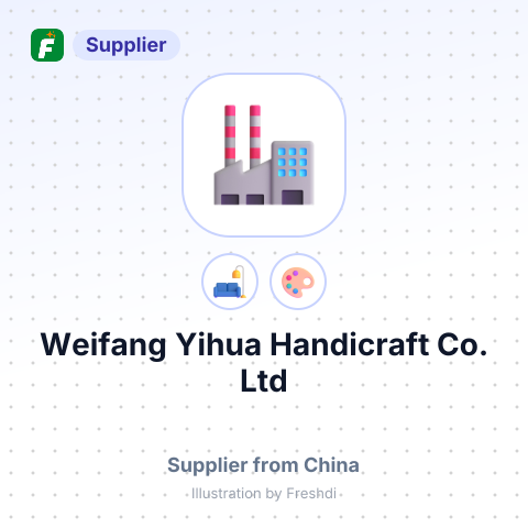 Weifang Yihua Handicraft Co., Ltd – summary card, no photo uploaded yet