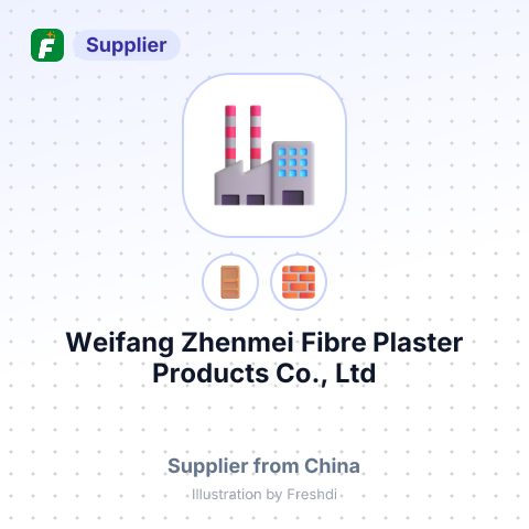 Weifang Zhenmei Fibre Plaster Products Co., Ltd – summary card, no photo uploaded yet