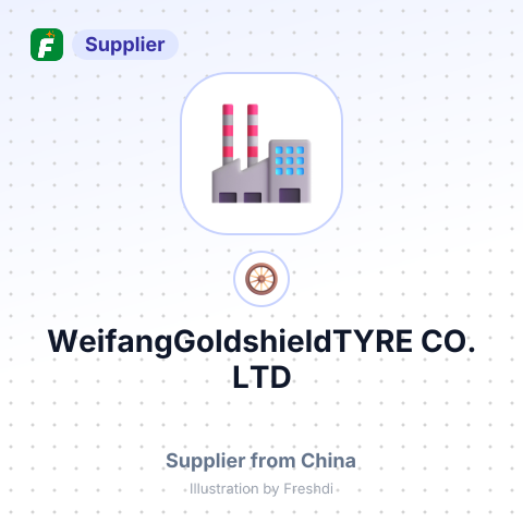WeifangGoldshieldTYRE CO., LTD – summary card, no photo uploaded yet