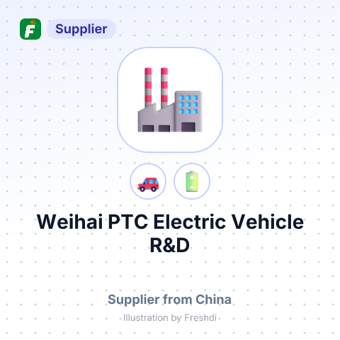 Weihai PTC Electric Vehicle R&D – summary card, no photo uploaded yet
