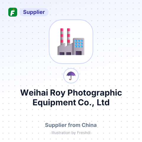 Weihai Roy Photographic Equipment Co., Ltd – summary card, no photo uploaded yet