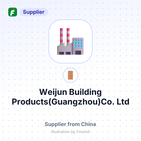 Weijun Building Products(Guangzhou)Co.,Ltd – summary card, no photo uploaded yet