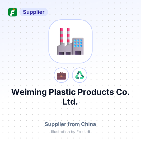 Weiming Plastic Products Co.,Ltd. – summary card, no photo uploaded yet