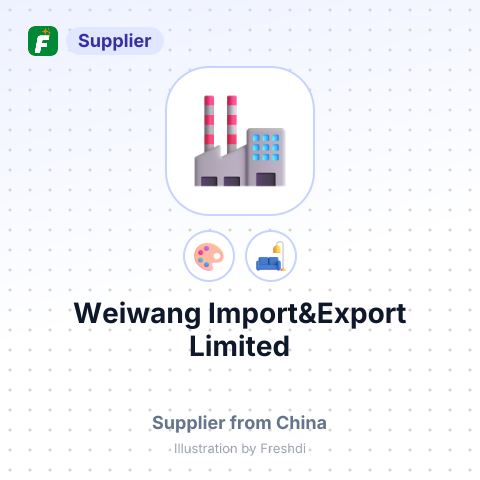 Weiwang Import&Export Limited – summary card, no photo uploaded yet