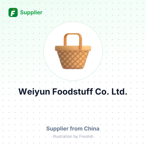 Weiyun Foodstuff Co.,Ltd. – summary card, no photo uploaded yet