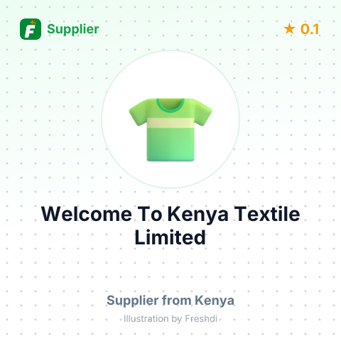 Welcome To Kenya Textile Limited  – summary card, no photo uploaded yet