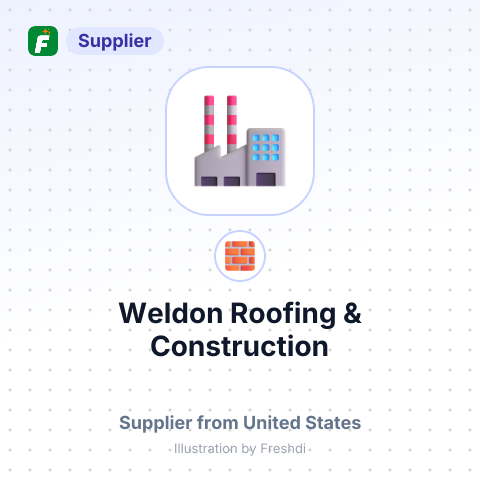 Weldon Roofing & Construction – summary card, no photo uploaded yet