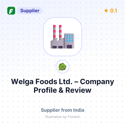 Welga Foods Ltd. – summary card, no photo uploaded yet