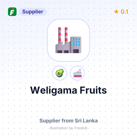 Weligama Fruits  – summary card, no photo uploaded yet