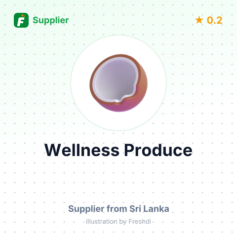 Wellness Produce  – summary card, no photo uploaded yet