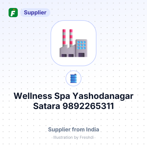 Wellness Spa Yashodanagar Satara 9892265311 – summary card, no photo uploaded yet