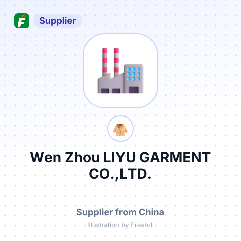 Wen Zhou LIYU GARMENT CO.,LTD. – summary card, no photo uploaded yet