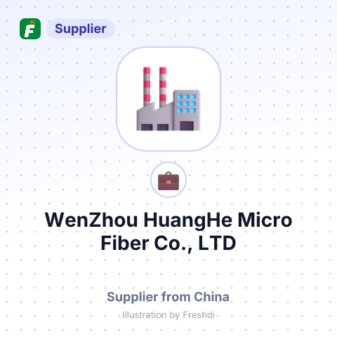 WenZhou HuangHe Micro Fiber Co., LTD – summary card, no photo uploaded yet