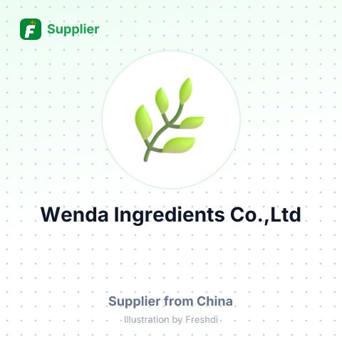 Wenda Ingredients Co.,Ltd – summary card, no photo uploaded yet
