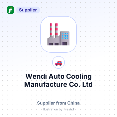 Wendi Auto Cooling Manufacture Co. Ltd – summary card, no photo uploaded yet