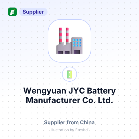 Wengyuan JYC Battery Manufacturer Co., Ltd. – summary card, no photo uploaded yet