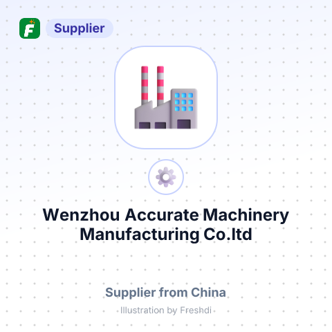 Wenzhou Accurate Machinery Manufacturing Co.ltd – summary card, no photo uploaded yet