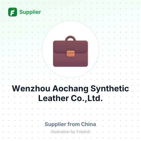 Wenzhou Aochang Synthetic Leather Co.,Ltd. – summary card, no photo uploaded yet