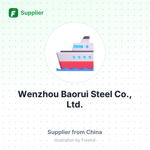 Wenzhou Baorui Steel Co., Ltd. – summary card, no photo uploaded yet