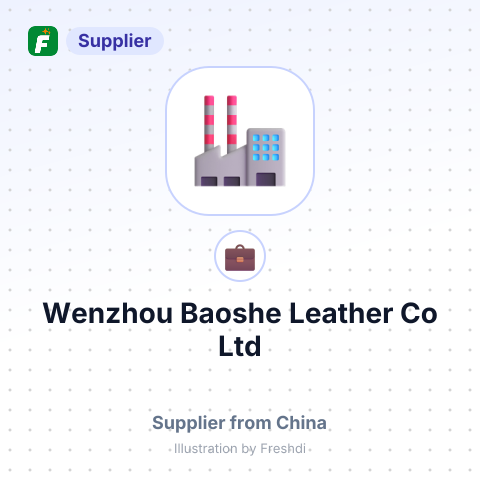 Wenzhou Baoshe Leather Co, Ltd – summary card, no photo uploaded yet