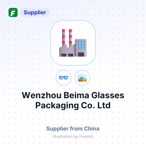 Wenzhou Beima Glasses Packaging Co., Ltd – summary card, no photo uploaded yet
