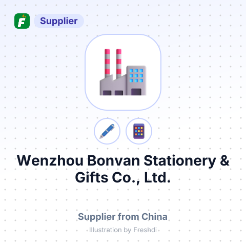Wenzhou Bonvan Stationery & Gifts Co., Ltd. – summary card, no photo uploaded yet