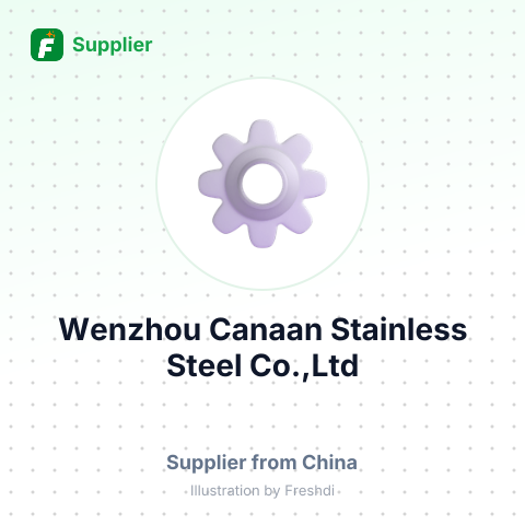 Wenzhou Canaan Stainless Steel Co.,Ltd – summary card, no photo uploaded yet
