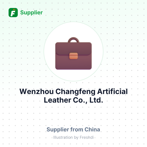 Wenzhou Changfeng Artificial Leather Co., Ltd. – summary card, no photo uploaded yet