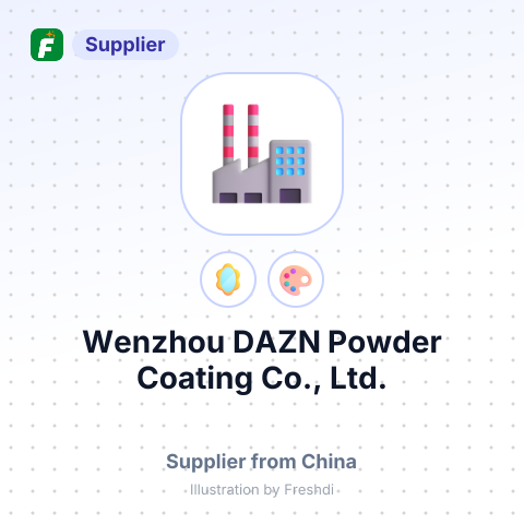 Wenzhou DAZN Powder Coating Co., Ltd. – summary card, no photo uploaded yet
