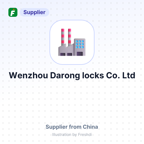 Wenzhou Darong locks Co.,Ltd – summary card, no photo uploaded yet