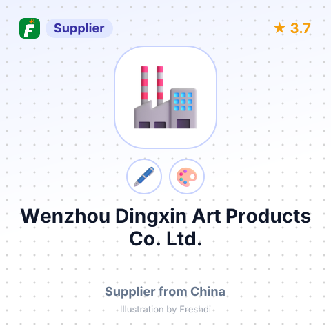 Wenzhou Dingxin Art Products Co., Ltd. – summary card, no photo uploaded yet
