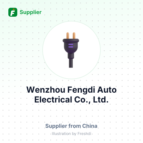 Wenzhou Fengdi Auto Electrical Co., Ltd. – summary card, no photo uploaded yet