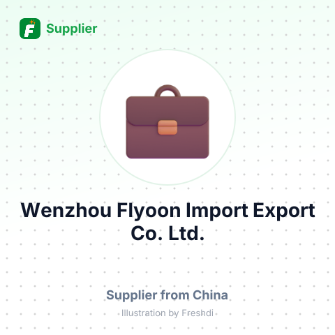 Wenzhou Flyoon Import Export Co.,Ltd. – summary card, no photo uploaded yet