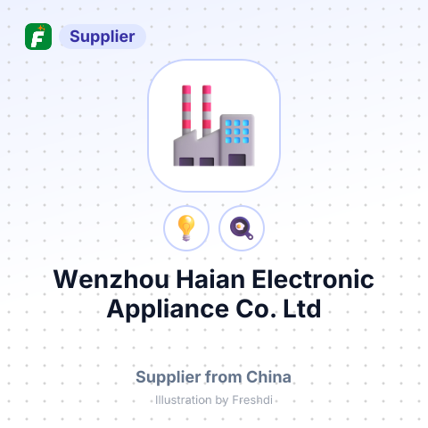 Wenzhou Haian Electronic Appliance Co. Ltd – summary card, no photo uploaded yet