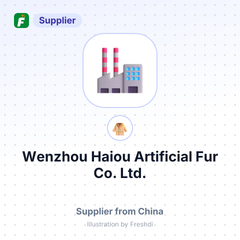 Wenzhou Haiou Artificial Fur Co., Ltd. – summary card, no photo uploaded yet