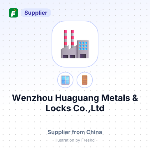 Wenzhou Huaguang Metals & Locks Co.,Ltd – summary card, no photo uploaded yet