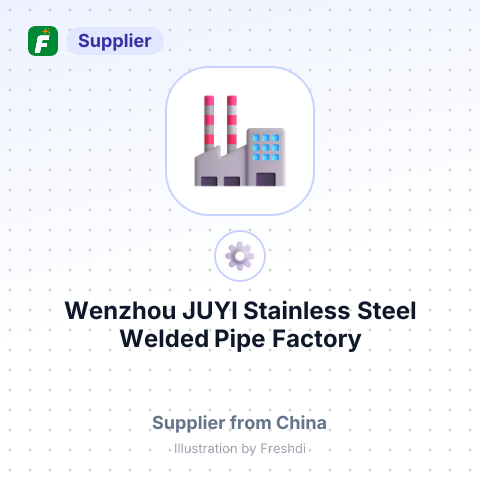 Wenzhou JUYI Stainless Steel Welded Pipe Factory – summary card, no photo uploaded yet