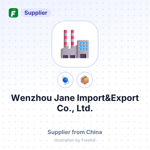 Wenzhou Jane Import&Export Co., Ltd. – summary card, no photo uploaded yet