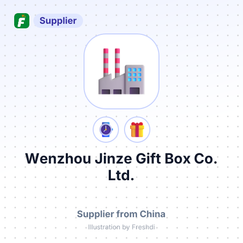 Wenzhou Jinze Gift Box Co., Ltd. – summary card, no photo uploaded yet