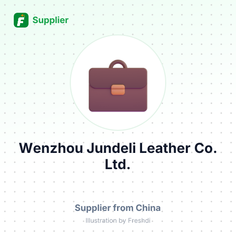 Wenzhou Jundeli Leather Co., Ltd. – summary card, no photo uploaded yet
