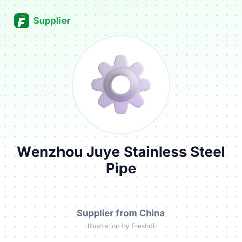 Wenzhou Juye Stainless Steel Pipe – summary card, no photo uploaded yet