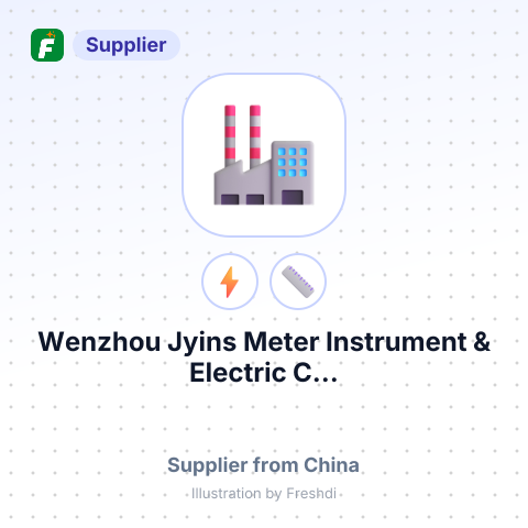 Wenzhou Jyins Meter Instrument & Electric C... – summary card, no photo uploaded yet