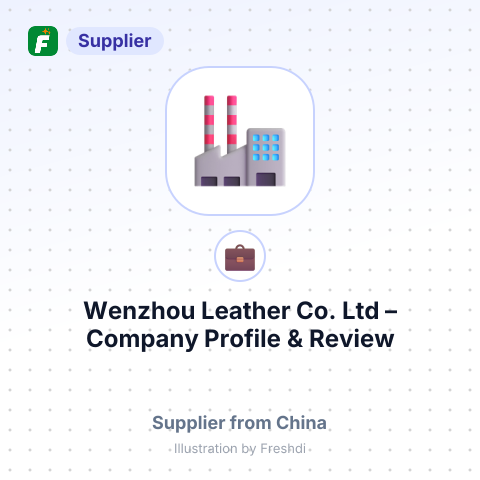Wenzhou Leather Co.,Ltd – summary card, no photo uploaded yet