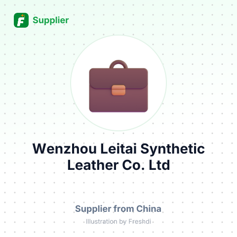 Wenzhou Leitai Synthetic Leather Co., Ltd – summary card, no photo uploaded yet
