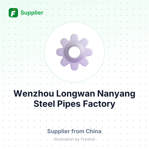 Wenzhou Longwan Nanyang Steel Pipes Factory – summary card, no photo uploaded yet