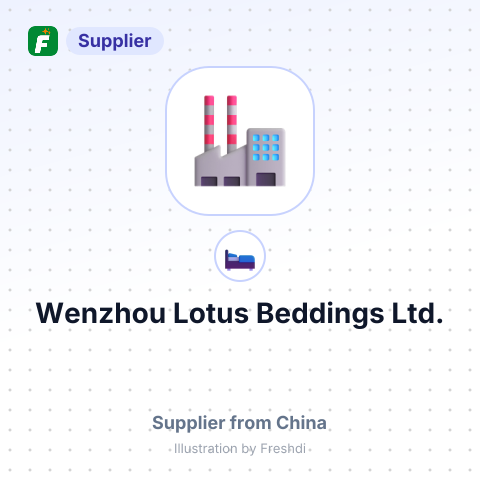 Wenzhou Lotus Beddings Ltd. – summary card, no photo uploaded yet