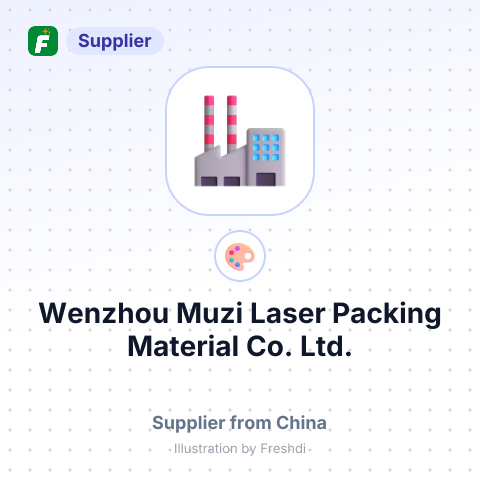 Wenzhou Muzi Laser Packing Material Co., Ltd. – summary card, no photo uploaded yet